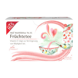 H&S Früchtetee mit Vitamin C