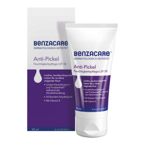 Benzacare Anti-Pickel Feuchtigkeitspflege LSF 30
