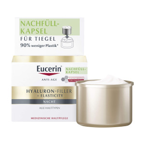 Eucerin Hyaluron-Filler + Elasticity Nacht Nachfüllkapsel