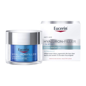 Eucerin Hyaluron-Filler + 3x Effect Hydra Nacht Gel