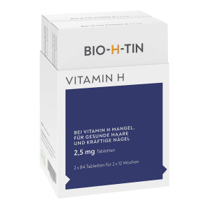Bio-H-Tin Vitamin H 2,5 mg f&uuml;r 2x12 Wochen Tabletten