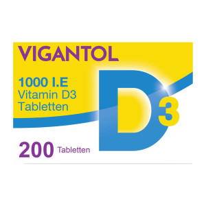 Vigantol 1.000 I.E. Vitamin D3 Tabletten