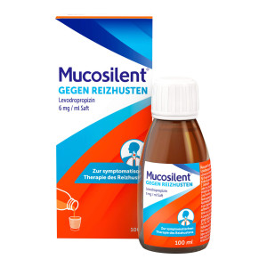 Mucosilent gegen Reizhusten Hustenstiller Saft