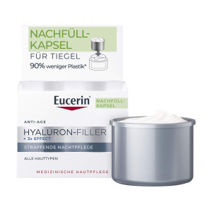 Eucerin Anti-Age Hyaluron-Filler Nachtcreme Nachfüllkapsel