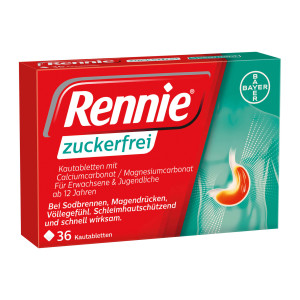 Rennie zuckerfrei Kautabletten