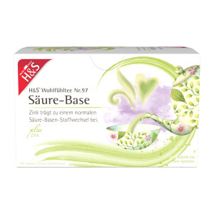 H&S Tee Säure-Base mit Zink Filterbeutel