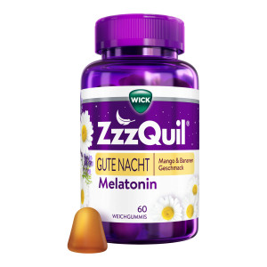 Wick ZzzQuil Gute Nacht Weichgummis Mango & Banane