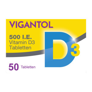 Vigantol 500 I.E. Vitamin D3 Tabletten