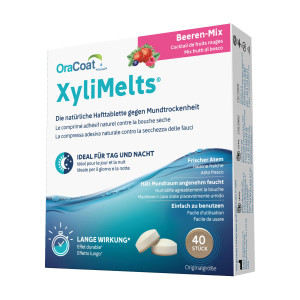 OraCoat XyliMelts Hafttabletten Beeren-Mix