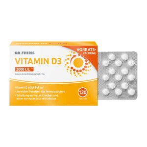 Dr. Theiss Vitamin D3 Tabletten