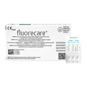 Fluorecare Covid-19 & Influenza & RSV Kombi-Selbsttest