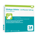 Ginkgo biloba - 1 A Pharma 120 mg zur Ged&auml;chtnisst&auml;rkung