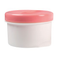 Gebissdose mit Einsatz und Deckel rosa
