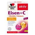 Doppelherz aktiv Eisen+C+Histidin+Folsäure Tabletten