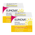 Eunova DuoProtect D3 + K2 4000 I.E. Kapseln