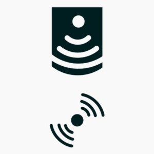 Icon mit NFC Symbolen