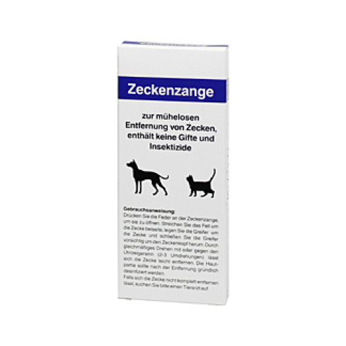 Zeckenzange aus Metall