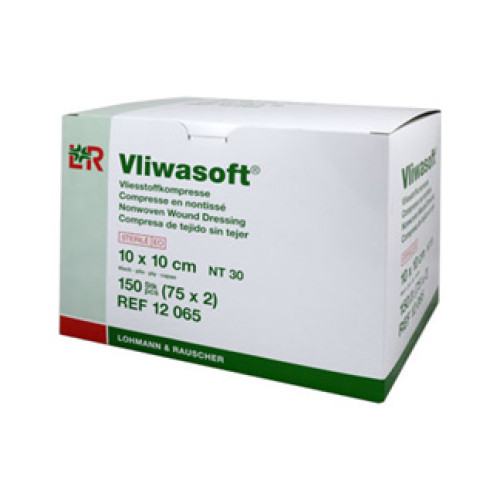 Vliwasoft Vlieskompressen 10x10 cm Steril 4lagig