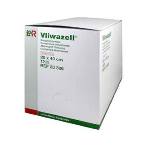 Vliwazell Saugkompressen 20x40 cm Steril