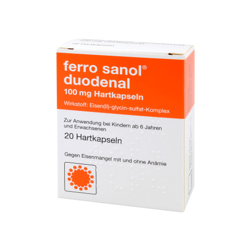 Ferro sanol duodenal Hartkapseln bei Eisenmangel