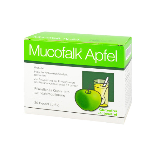 Mucofalk Apfel Granulat Beutel