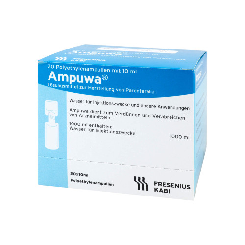 Ampuwa Plastikampulle Injektions-/Infusionslösung