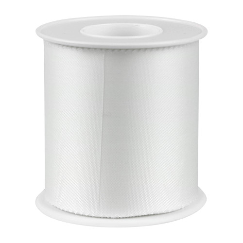 FIWa silk Heftpflaster Seide weiß 5cm x 9m