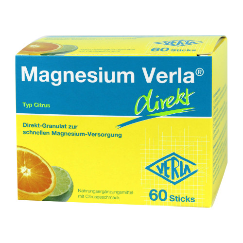 Magnesium Verla direkt Granulat Citrus