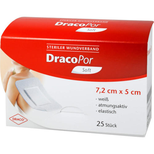 Dracopor Wundverband 5x7,2 cm steril