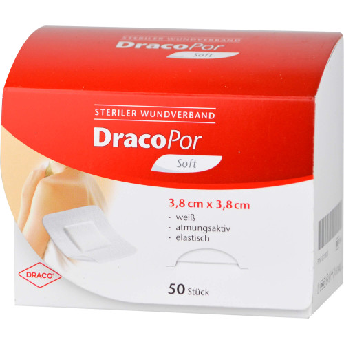 Dracopor Wundverband 3,8x3,8 cm steril