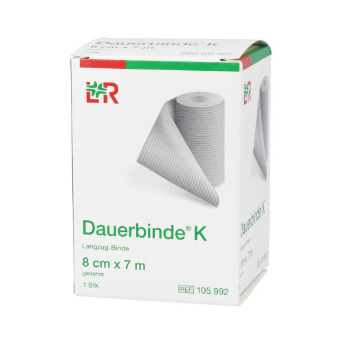 Dauerbinde kräftig 8 cm x 7 m