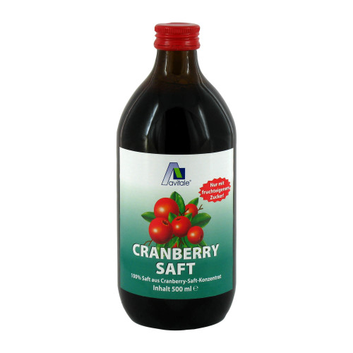Cranberrysaft 100% Frucht