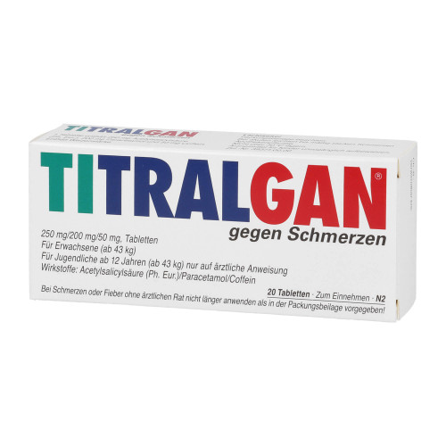 Titralgan Tabletten gegen Schmerzen