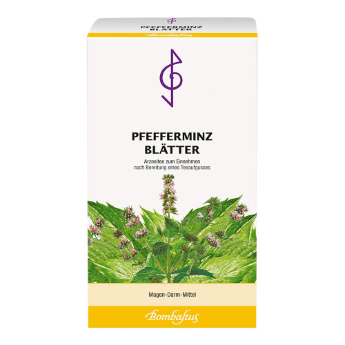 Pfefferminzblätter Tee