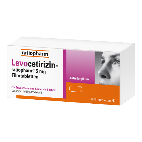 Levocetirizin-ratiopharm 5 mg Filmtabletten
