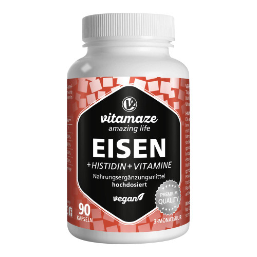 Vitamaze Eisen + Histidin + Vitamine hochdosiert