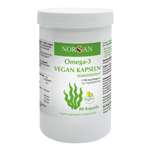Norsan Omega-3 Vegan Kapseln