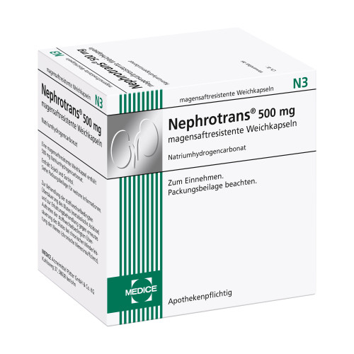 Nephrotrans 500 mg magensaftresistente Kapseln
