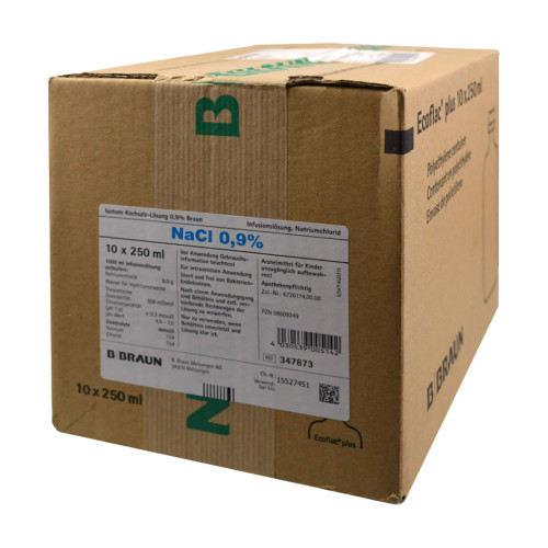 Isotone Kochsalz-Lösung 0,9% Ecoflac Plus