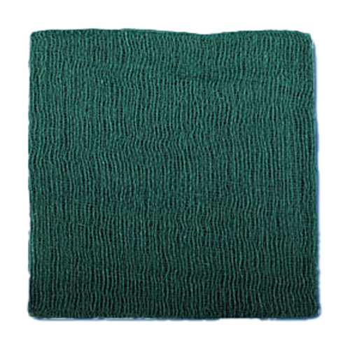 Mullkompressen grün, 10 cm x 10 cm 12 fach