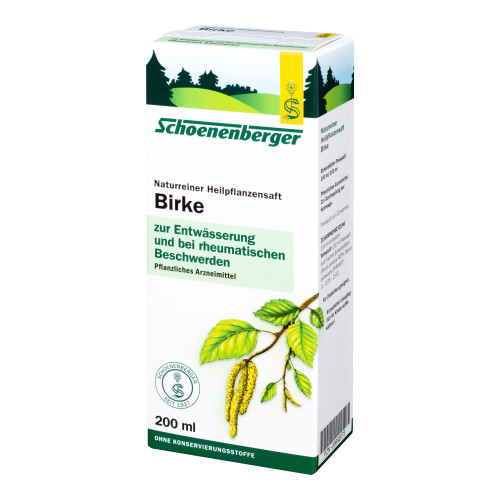 Schoenenberger Naturreiner Heilpflanzensaft Birke