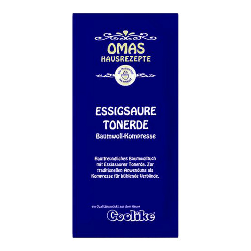 Essigsaure Tonerde - Baumwollkompresse