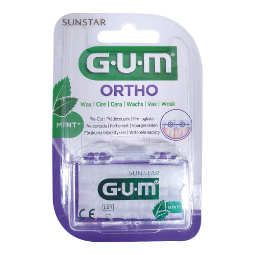 GUM Orthodontisches Wachs Mint