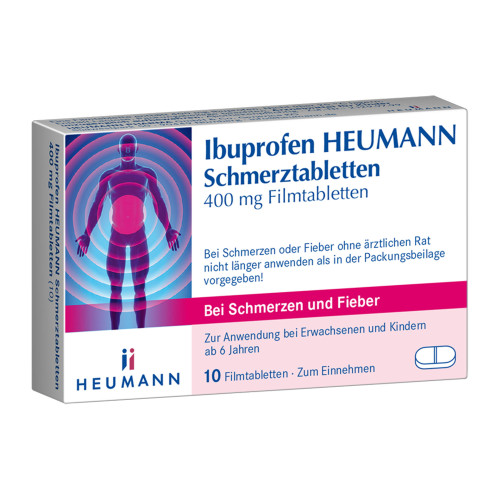 Ibuprofen HEUMANN Schmerztabletten 400 mg