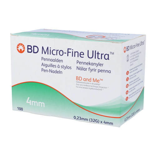BD Micro-Fine Ultra Pen-Nadeln 0,23x4 mm