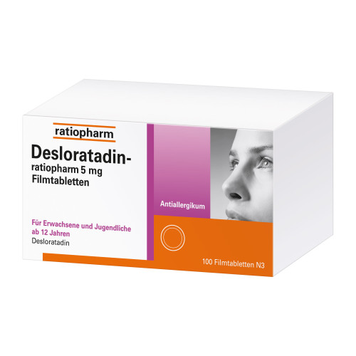 Desloratadin-ratiopharm 5 mg Filmtabletten