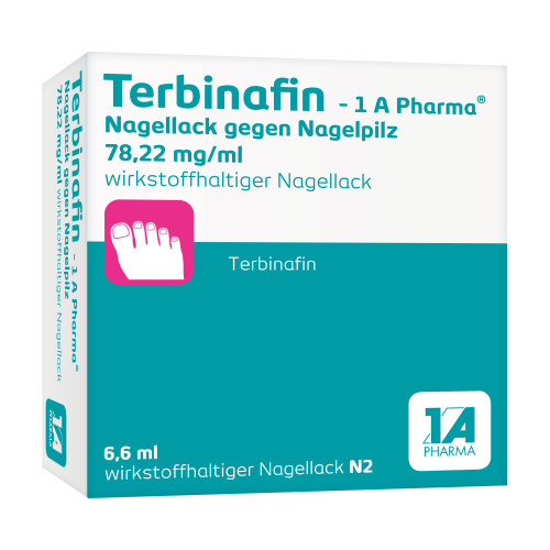 Terbinafin - 1 A Pharma Nagellack gegen Nagelpilz