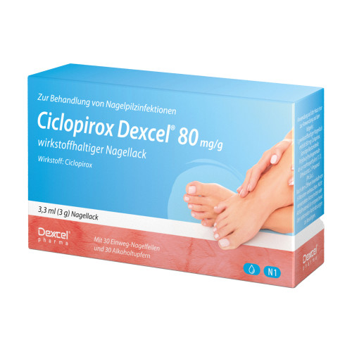 Ciclopirox Dexcel 80 mg/g wirkstoffhaltiger Nagellack