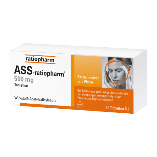 ASS-ratiopharm 500 mg Tabletten