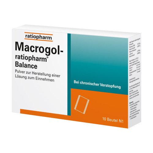 Macrogol-ratiopharm Balance Pulver